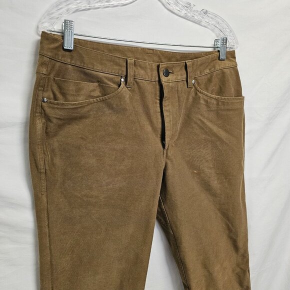 Lululemon ABC Slim-Fit 5 Pocket Pant 32L Utilitech Artifact Color - Picture 3 of 16